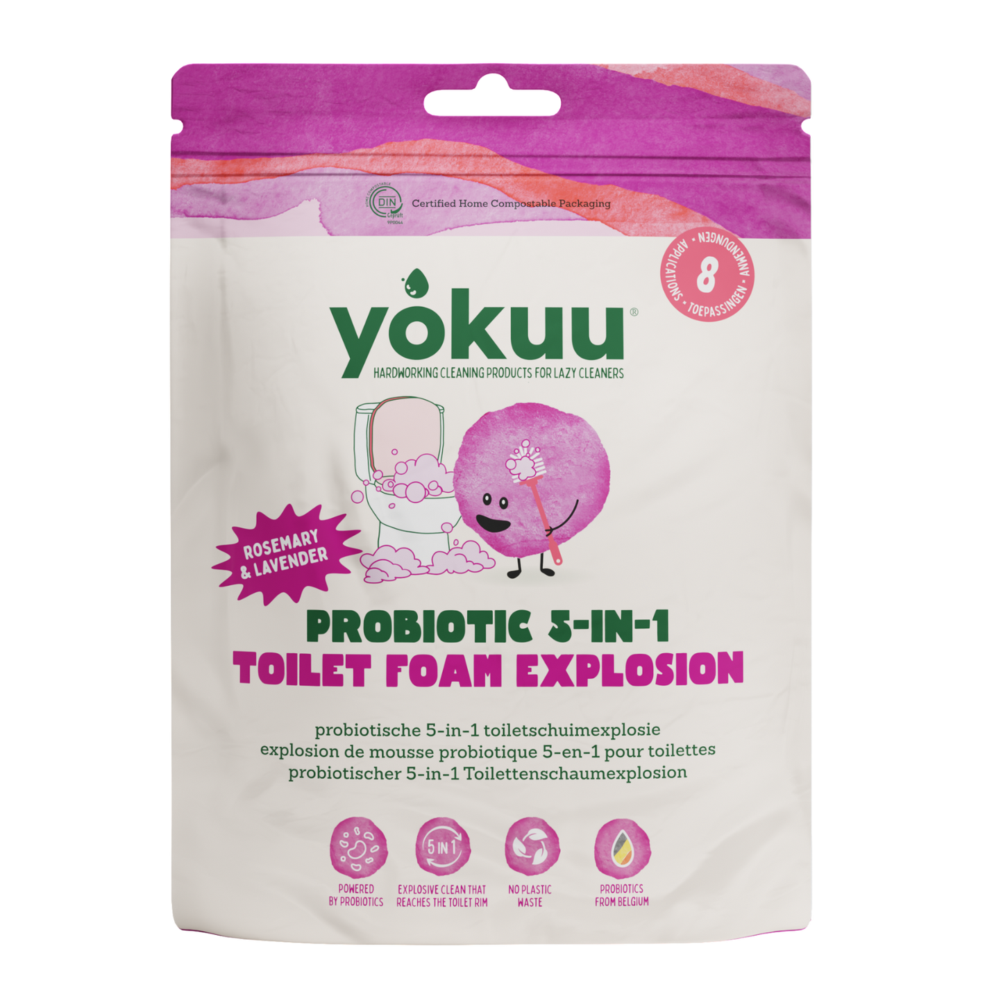 Yokuu Toilet Foam Explosion