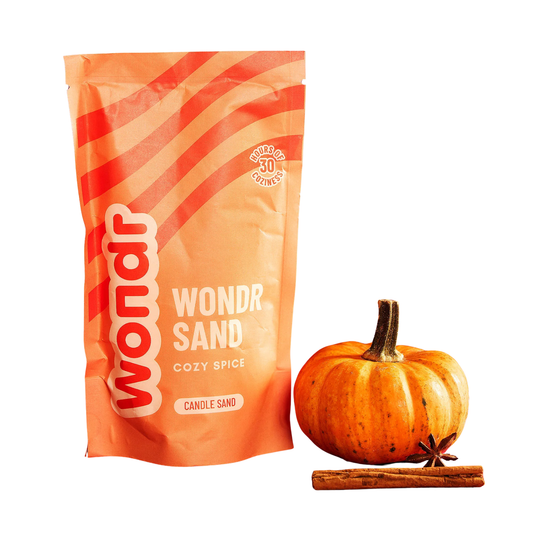 Wondr Candle Sand Refill - Cosy Spice