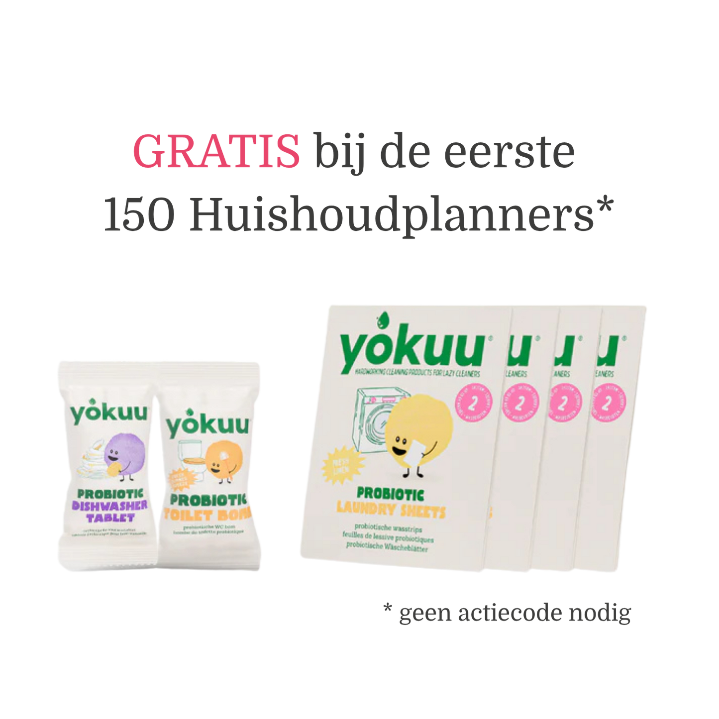 Huishoudplanner 2027 SweepStory x SuccesPlanner