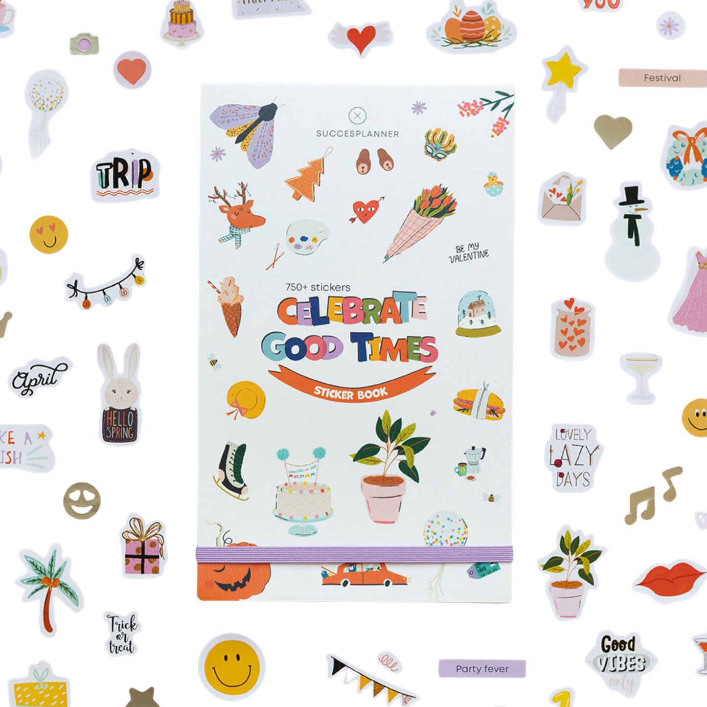 Stickerboek - Celebrate good times