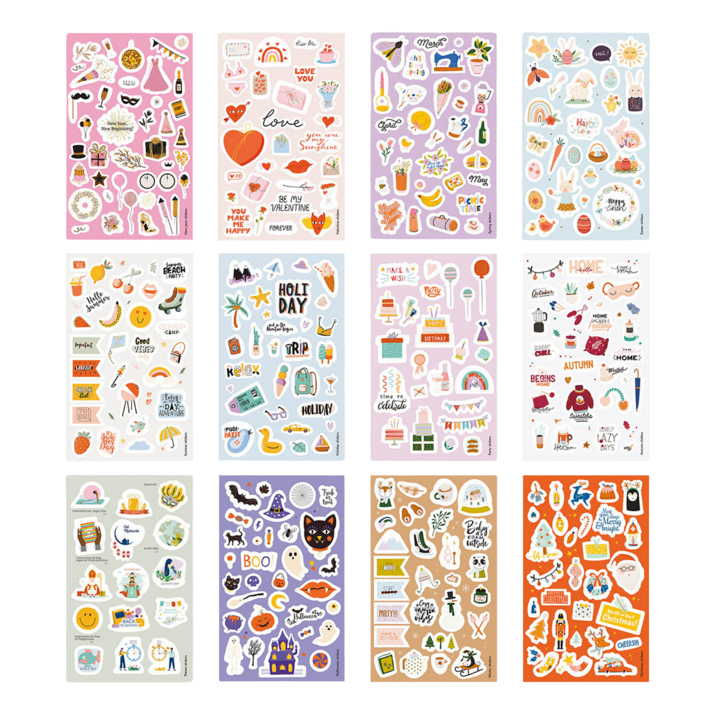 Stickerboek - Celebrate good times
