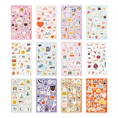 Stickerboek - Celebrate good times