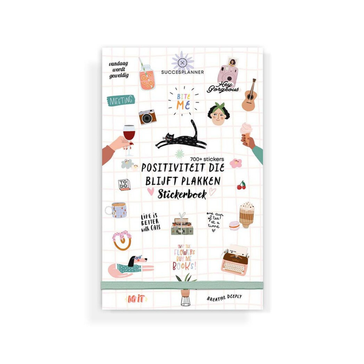 Stickerboek - Positiviteit die blijft plakken