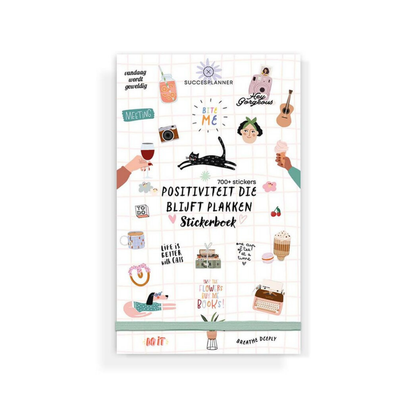 Stickerboek - Positiviteit die blijft plakken