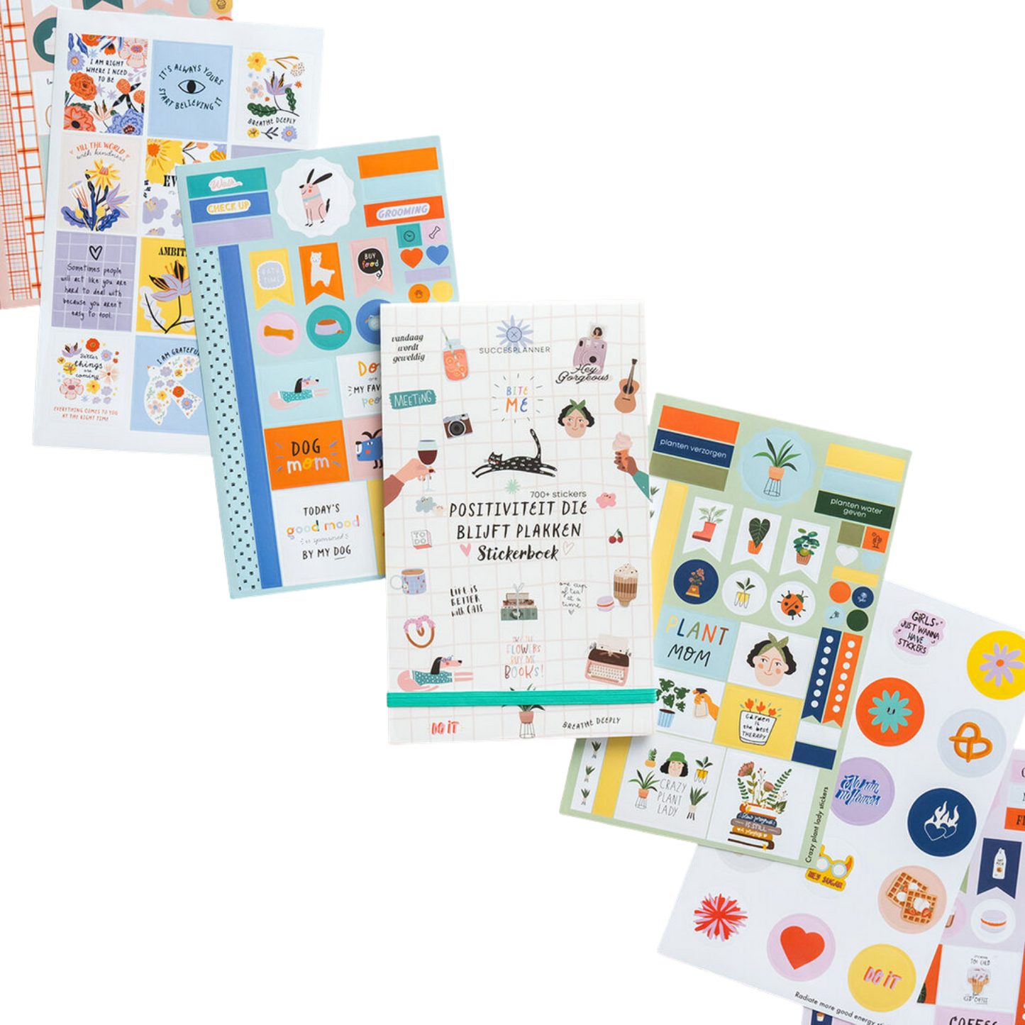 Stickerboek - Positiviteit die blijft plakken