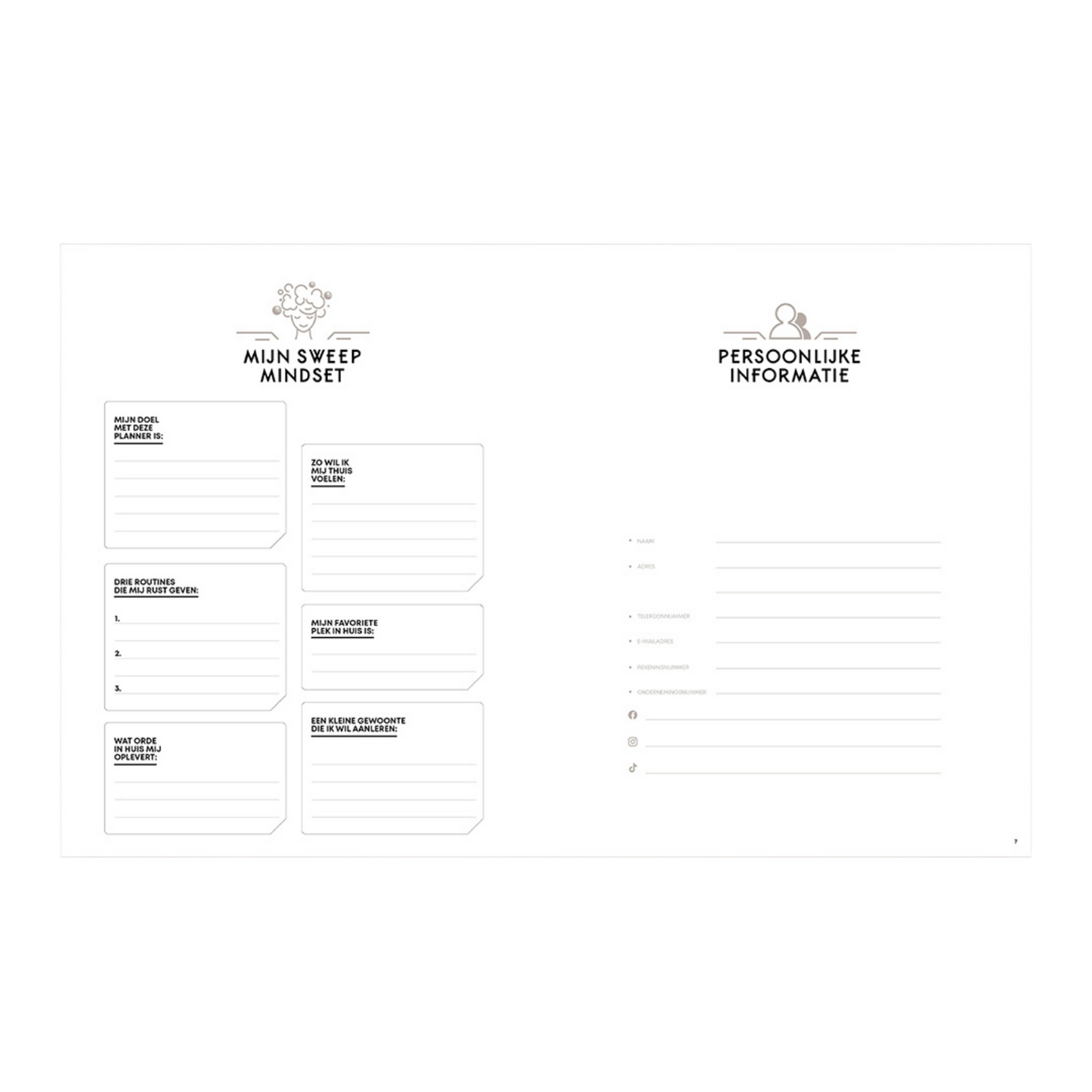 Huishoudplanner 2027 SweepStory x SuccesPlanner