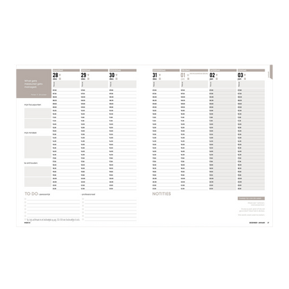 Huishoudplanner 2027 SweepStory x SuccesPlanner