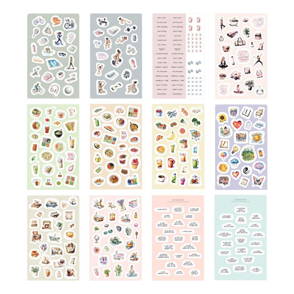 Stickerboek - Goed in je vel