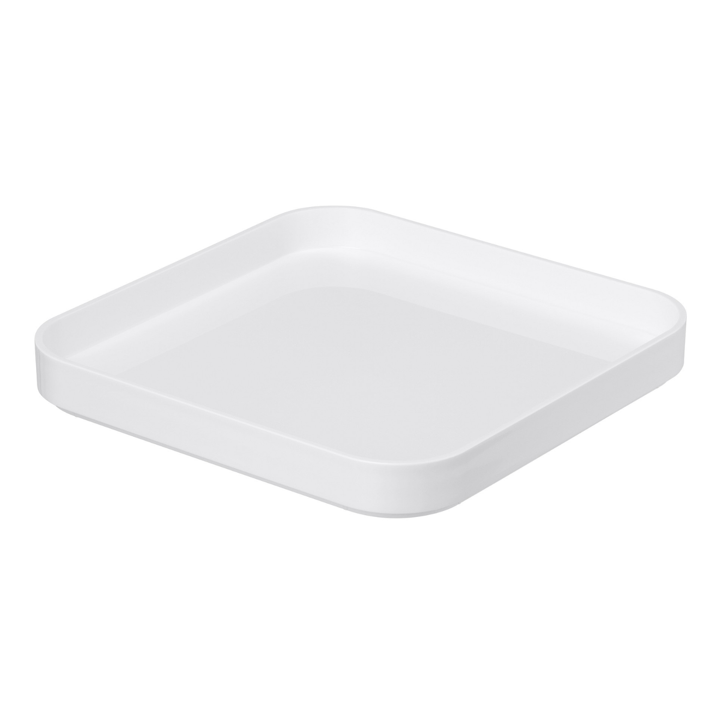 Compact White Square Lid