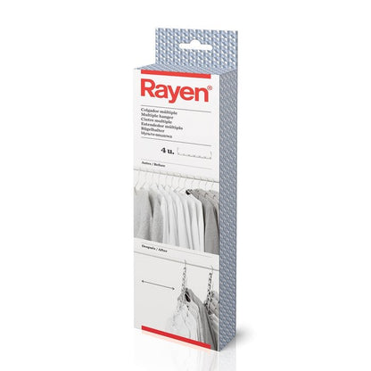 Kledinghanger met meerdere hangers (4stuks)