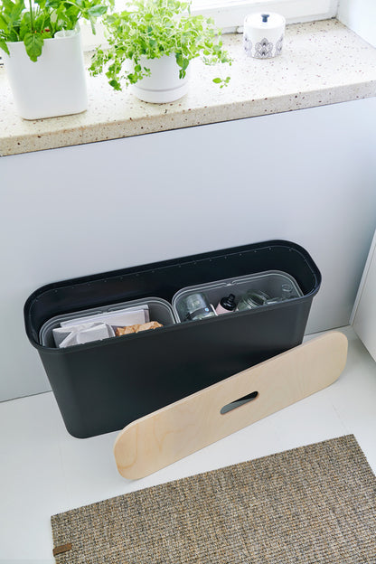 Collect Bin 46L Slim - zwart