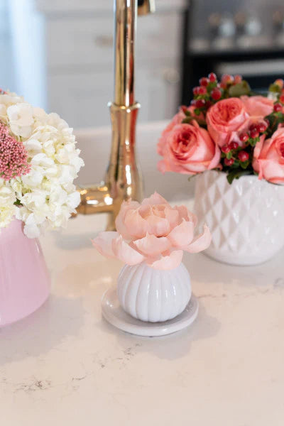 Flower Diffuser - Sweet Grace - Wit vaasje