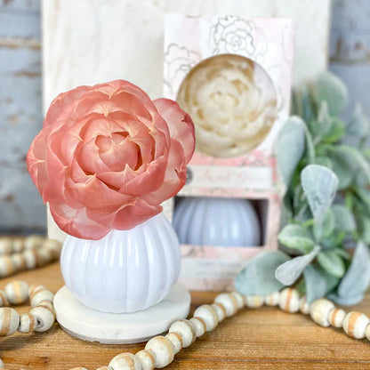 Flower Diffuser - Sweet Grace - Wit vaasje