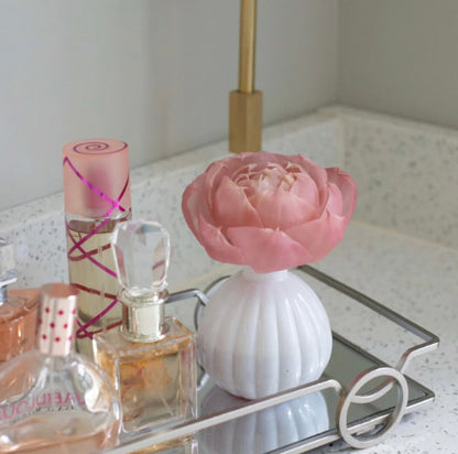 Flower Diffuser - Sweet Grace - Wit vaasje