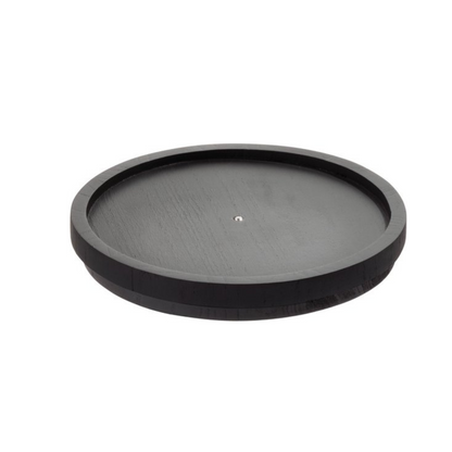 The Home Edit draaiplateau hout zwart