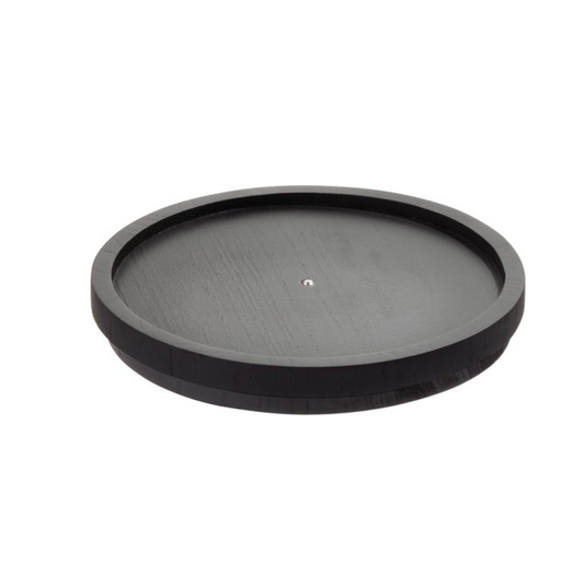 The Home Edit draaiplateau hout zwart